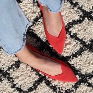 Rothy's Women's The Point - Flame Flats